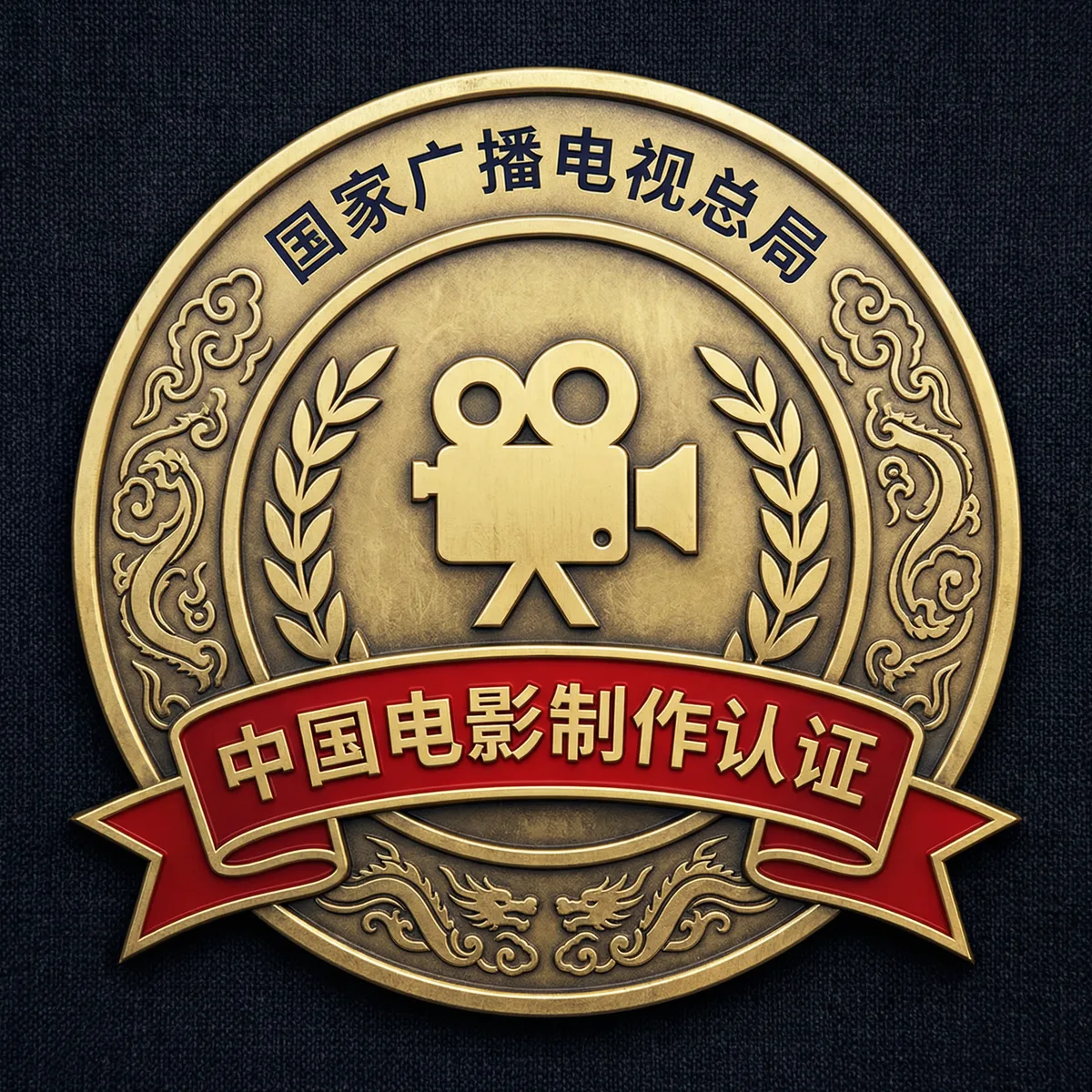 糖心影视制作许可证徽章-国家广播电视总局颁发